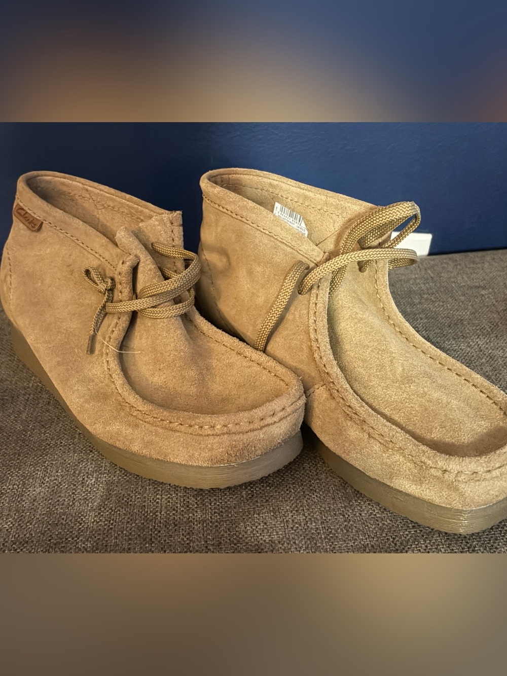 🍁Mens Clarks Originals Wallabee Boots – Maple Suede – Size 10.5 – New no box